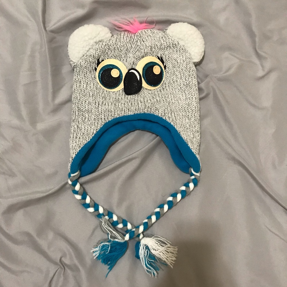 Justice Koala Fuzzy Beanie